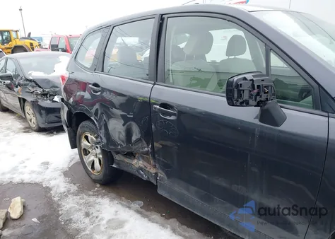 2017 Subaru Forester 2.5I from USA, damaged, VIN JF2SJAAC2HH448405